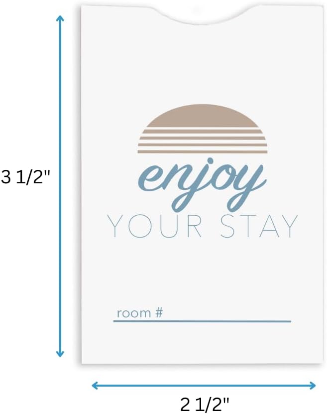 Motel Beach Them Key Sleeves (Set of 1000)