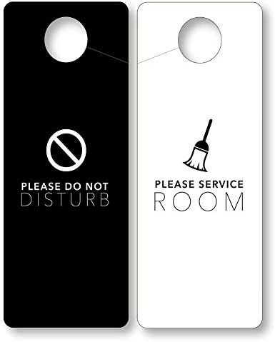 Do Not Disturb – Privacy/Service Disposable Signs for Hotel and Motel Door Hanger Urban Design (set of 250)
