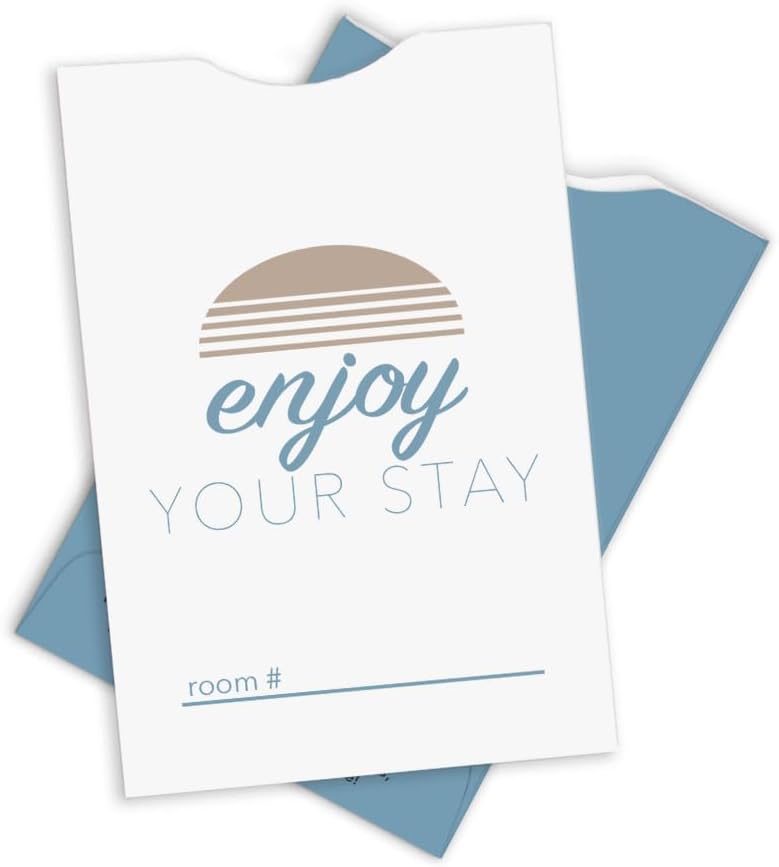 Motel Beach Them Key Sleeves (Set of 1000)