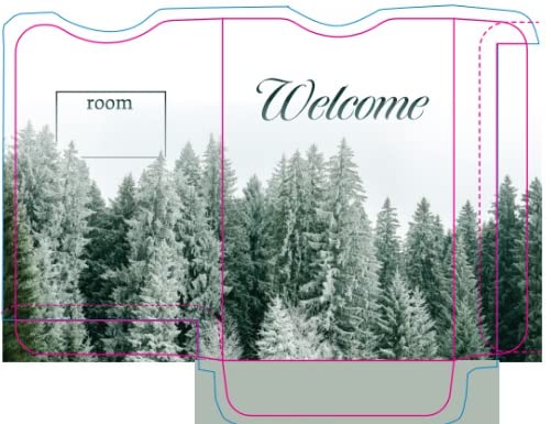 Front Desk Supply Holiday Key Sleeves – Set of 1000 for $70