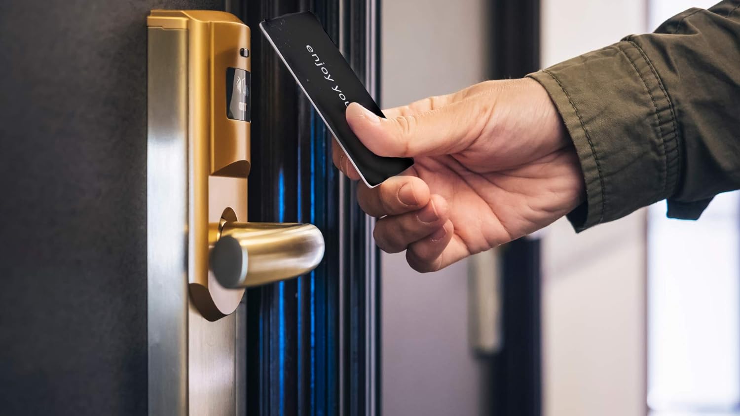 Black RFID (MF1K) Key Cards for Hotel and Motel 13.56MHz (Set of 500)