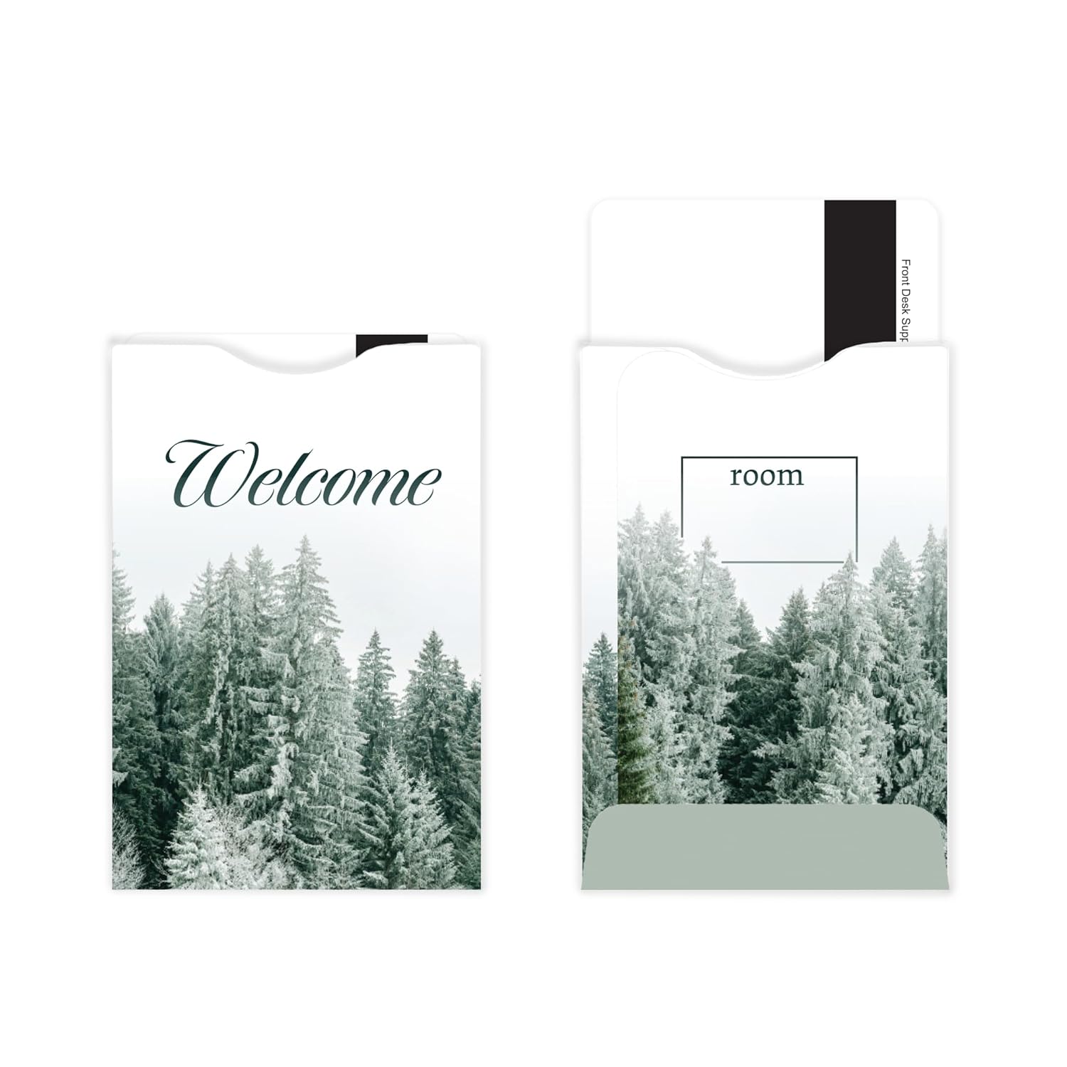 Front Desk Supply Holiday Key Sleeves – Set of 1000 for $70