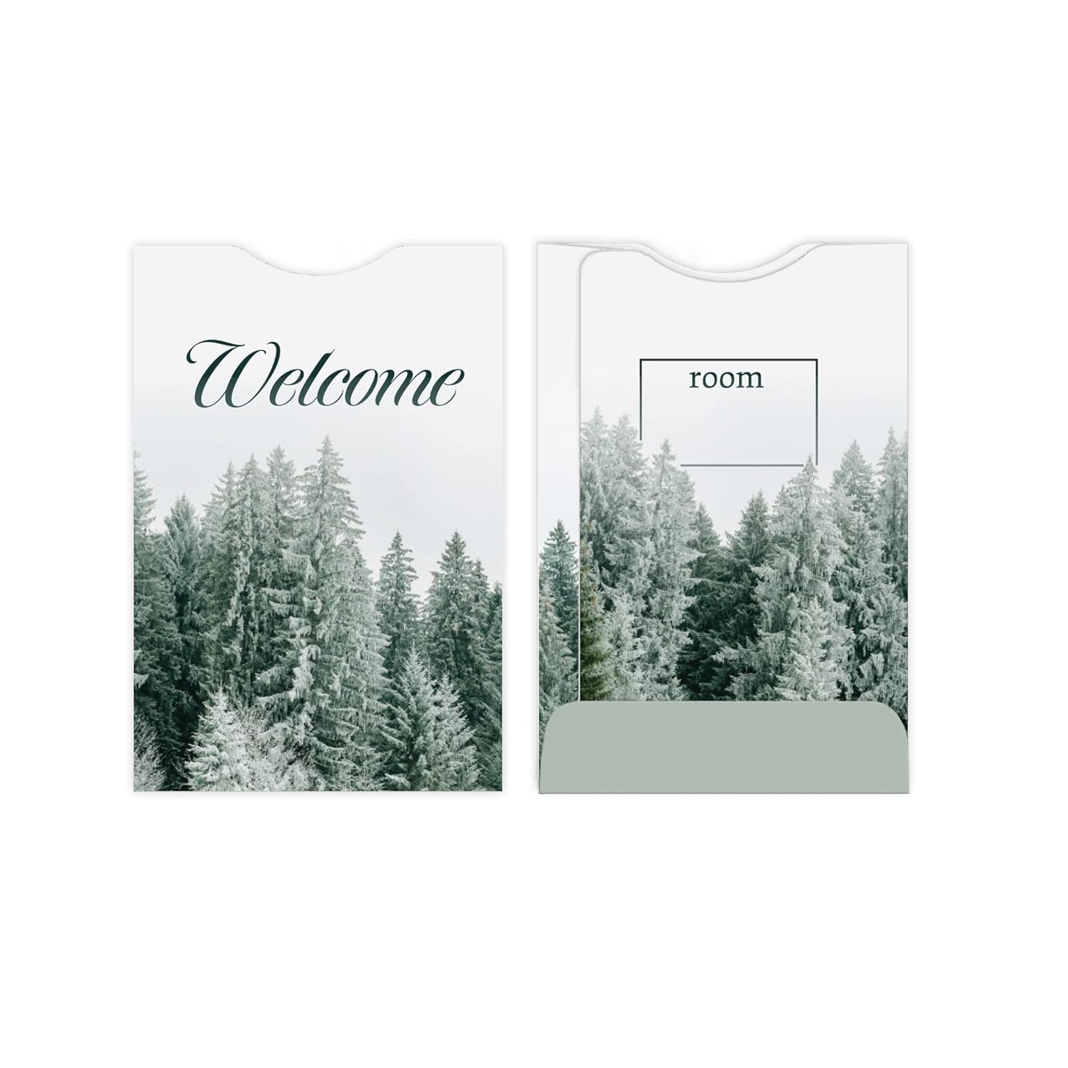 Front Desk Supply Holiday Key Sleeves – Set of 1000 for $70