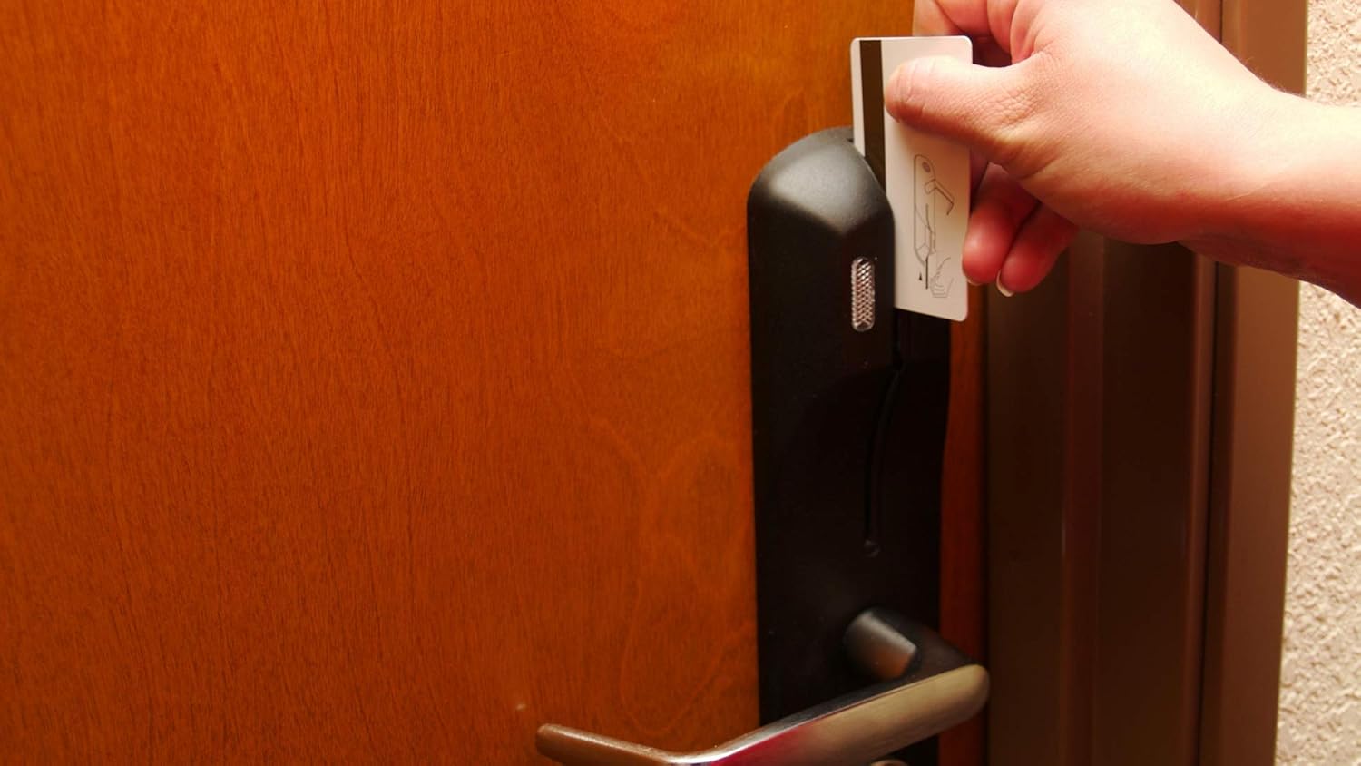 Magnetic Stripe Key Cards for Hotel and Motel - Black Design - Enjoy Your Stay (Set of 500)