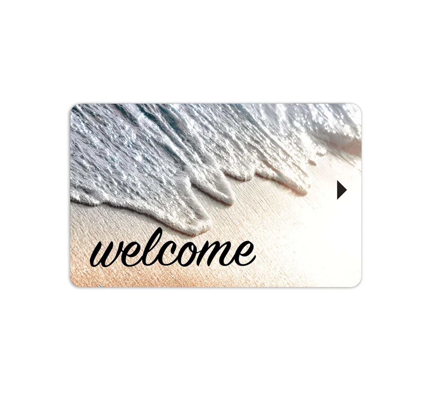 Magnetic Stripe Key Cards for Hotel and Motel Welcome Room Key Relaxing Beach Design (Set of 500)