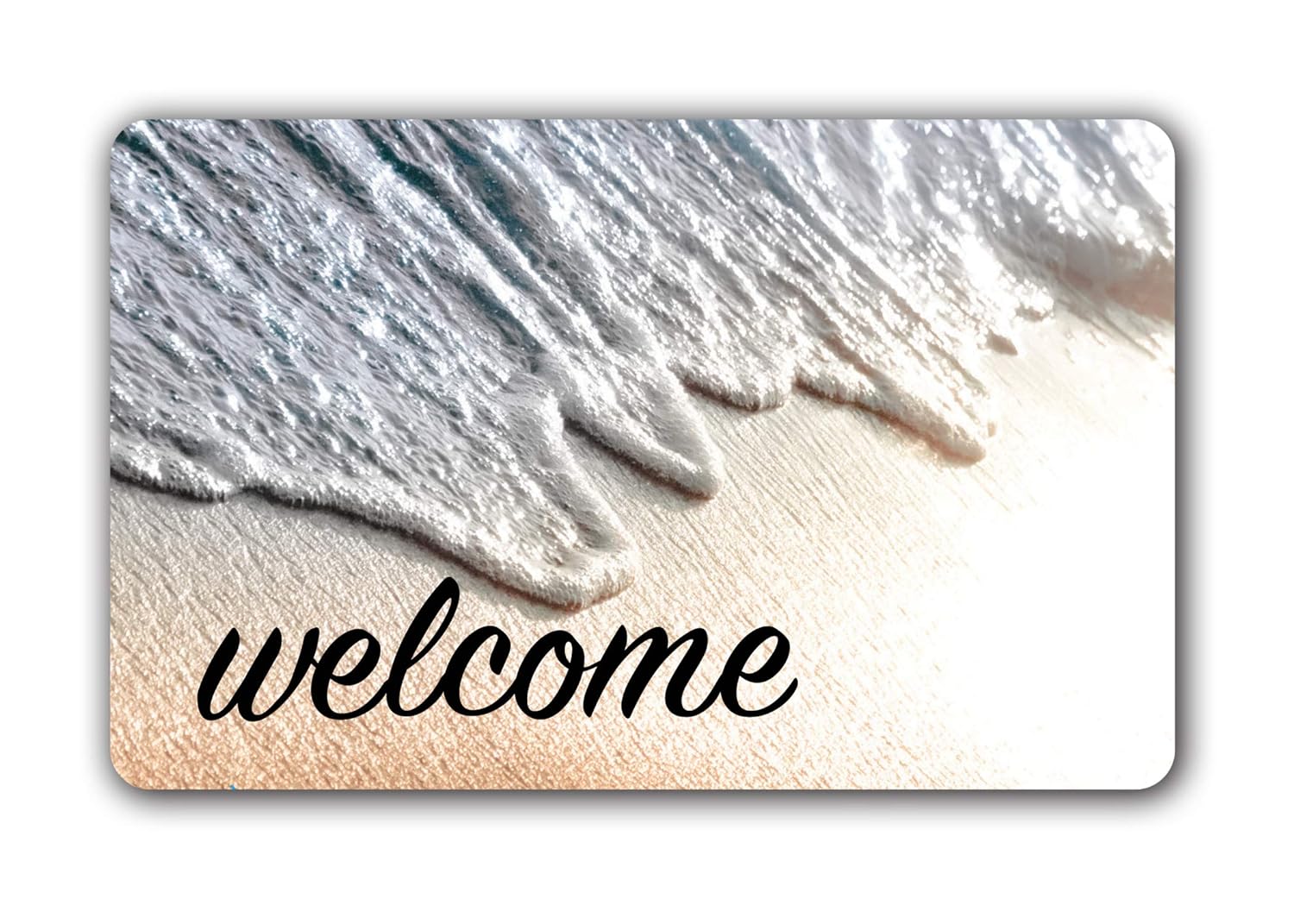 MF1K RFID Key Cards for Hotel and Motel Welcome Room Key Relaxing Beach Design (Set of 500)