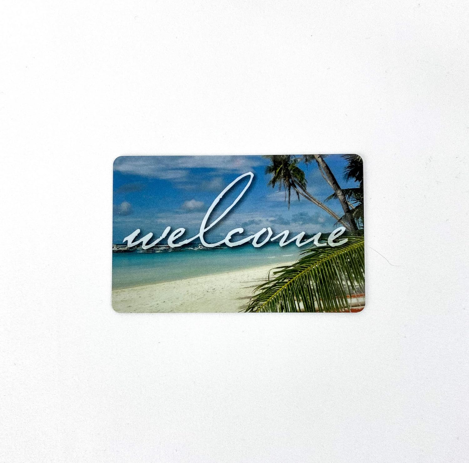 RFID Key Cards (MF1k) for Hotel and Motel Beach Welcome Design (Set of 500)