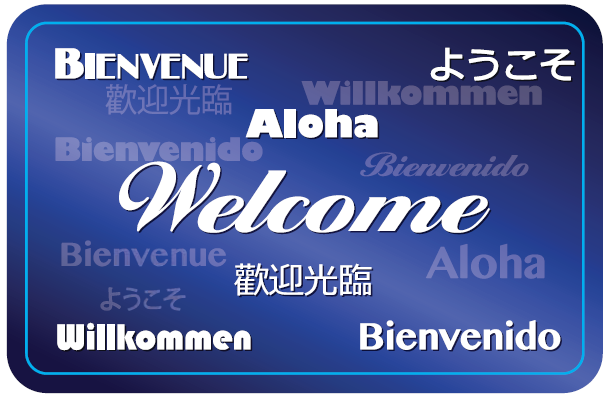 Blue Welcome ULC RFID Key Card (500 cards per box / $290 per box)