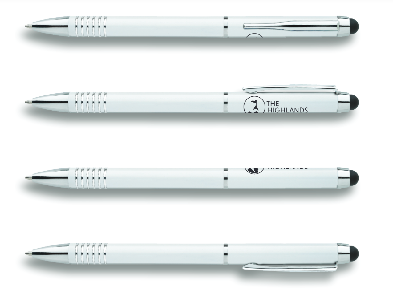 Boyne Highlands Resort Metal Twist Stylus Pen