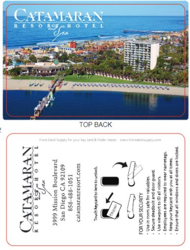 Catamaran Hotel RFID Key Cards