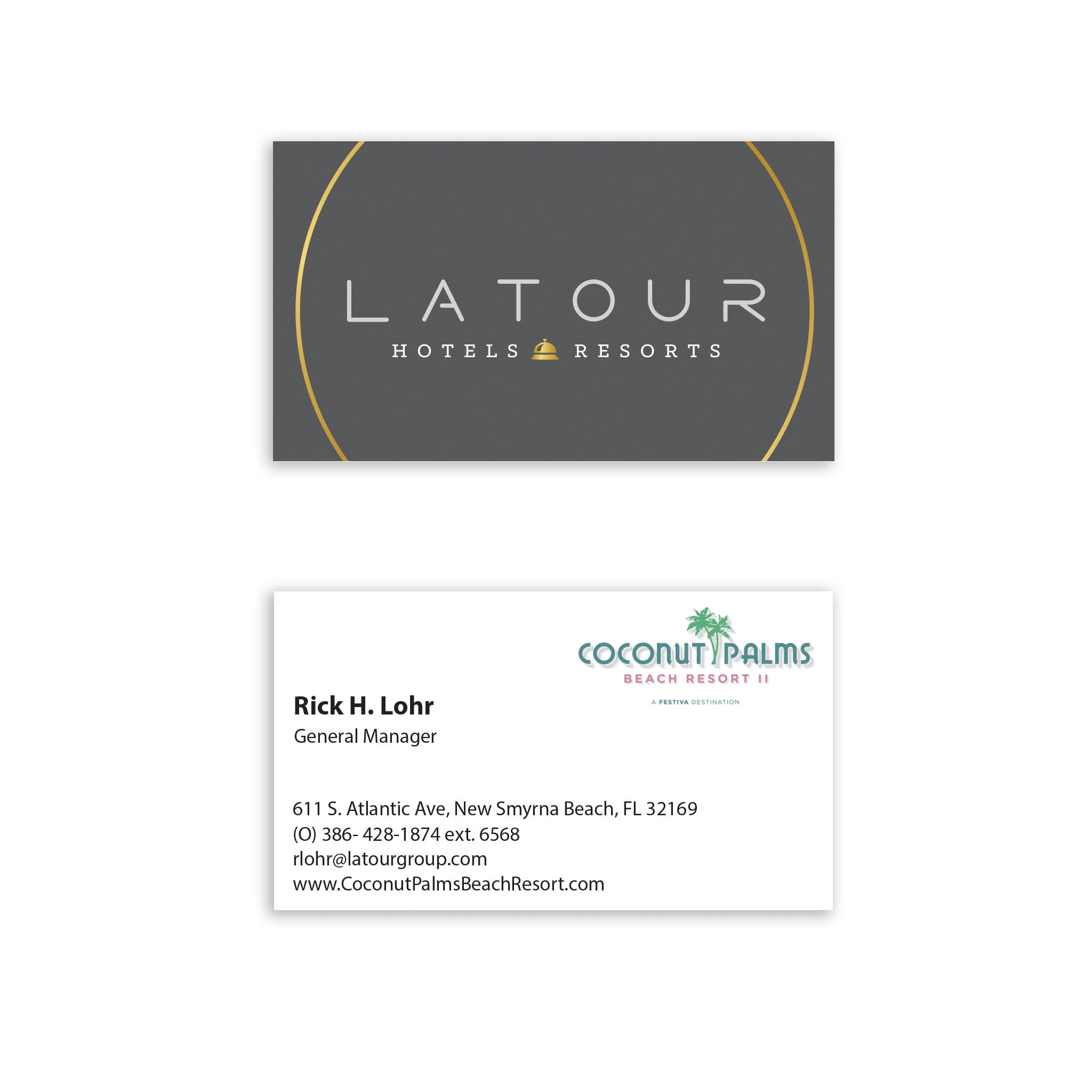 Coconut Palms Business Card
