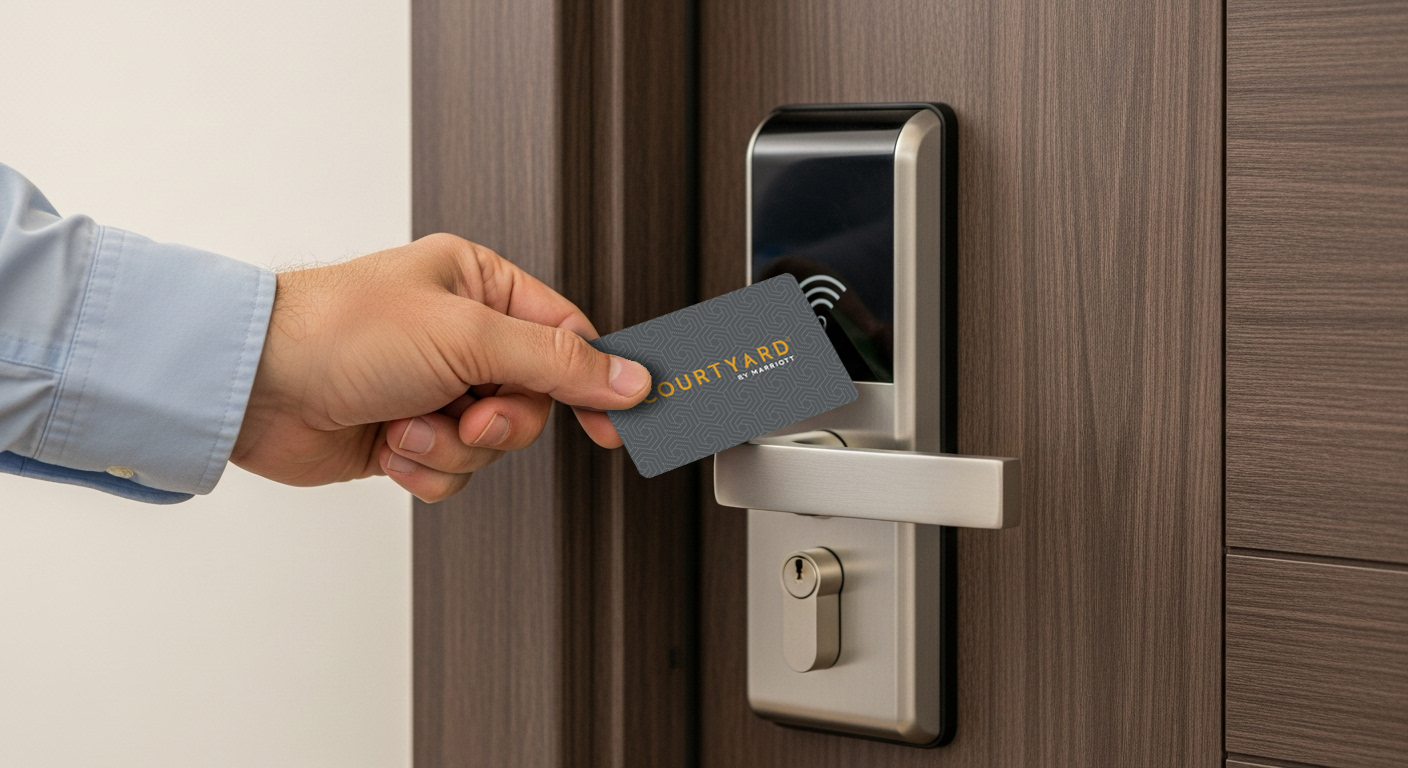 Courtyard by Marriott Grey MF1K RFID Key Cards (500 keys per box / $150 per box)