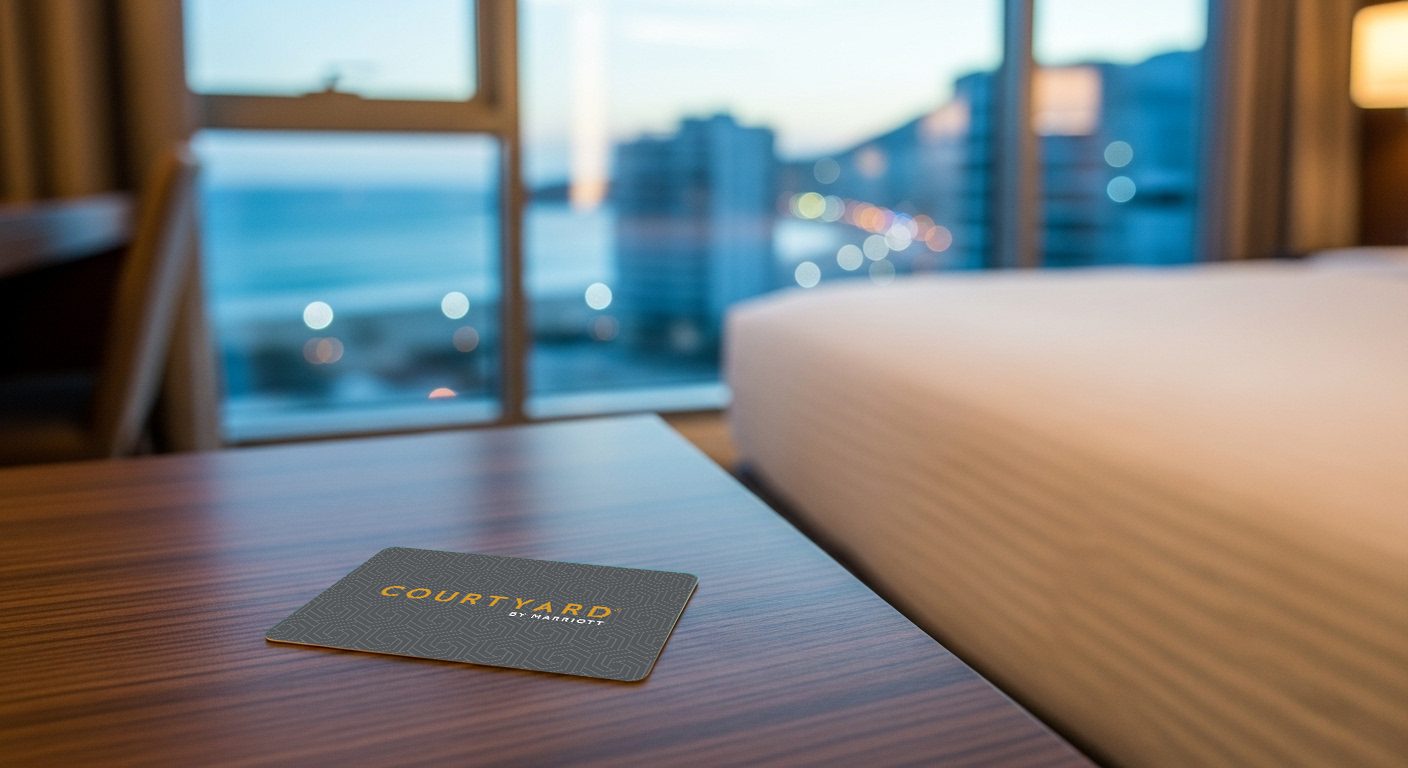 Courtyard by Marriott Grey MF1K RFID Key Cards (500 keys per box / $150 per box)