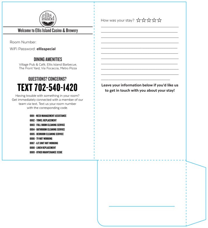 Ellis Island Custom Key Folders