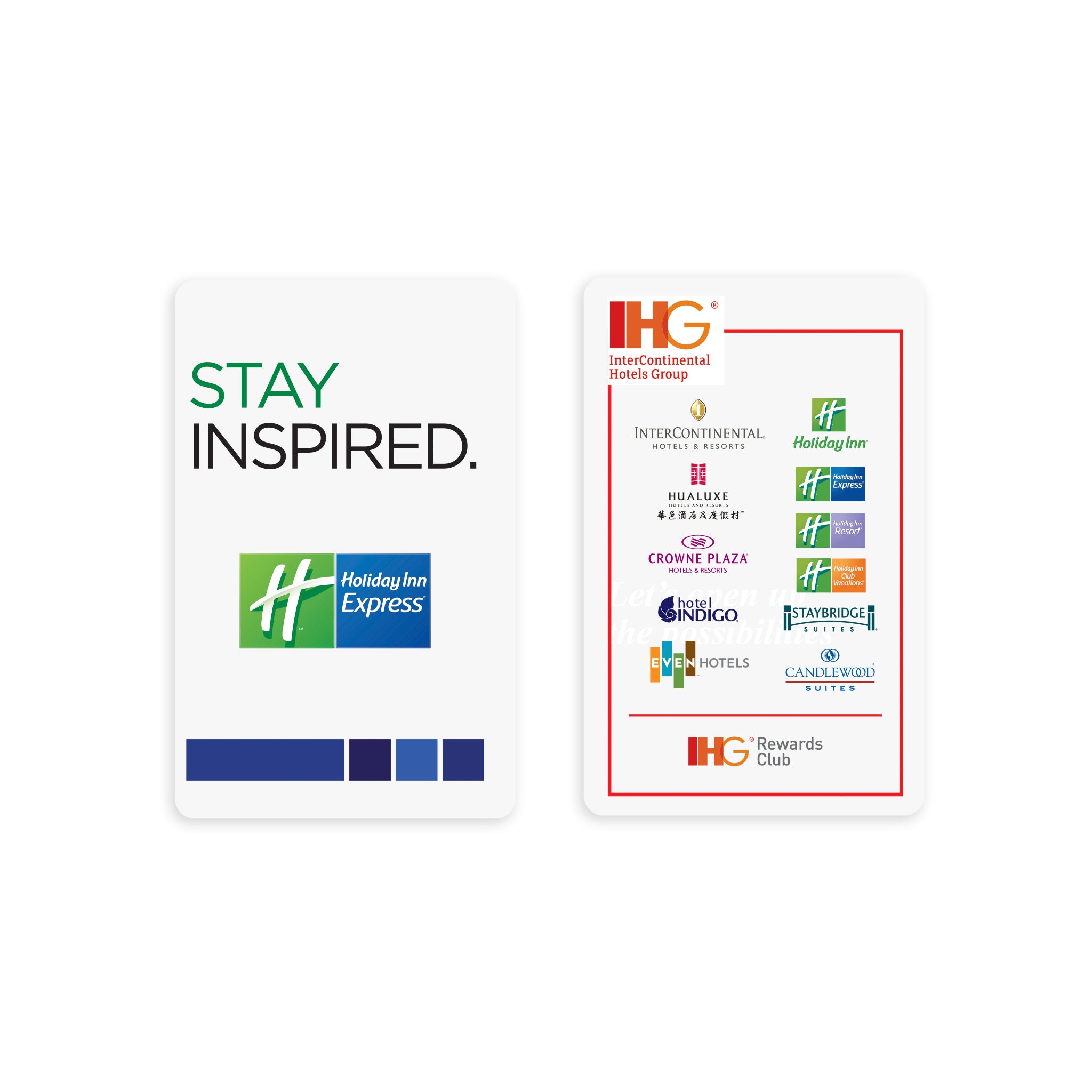 Holiday Inn Express Stay Inspired MF1k RFID Key Cards (500 keys per box / $140per box)
