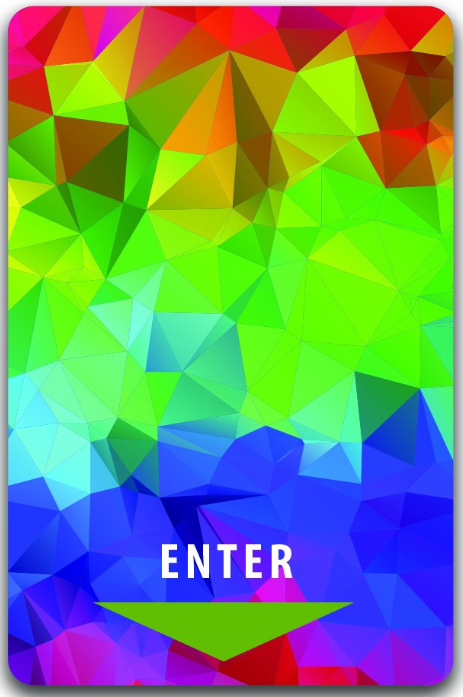 Magnetic Stripe Key Cards - Multicolor Design for The Marker SF (500 cards per box / $70 per box)