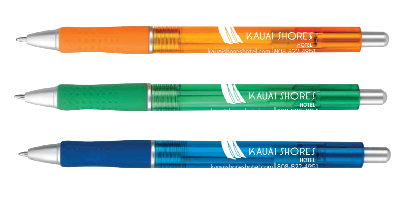 Kauai Shores Custom Click Pens