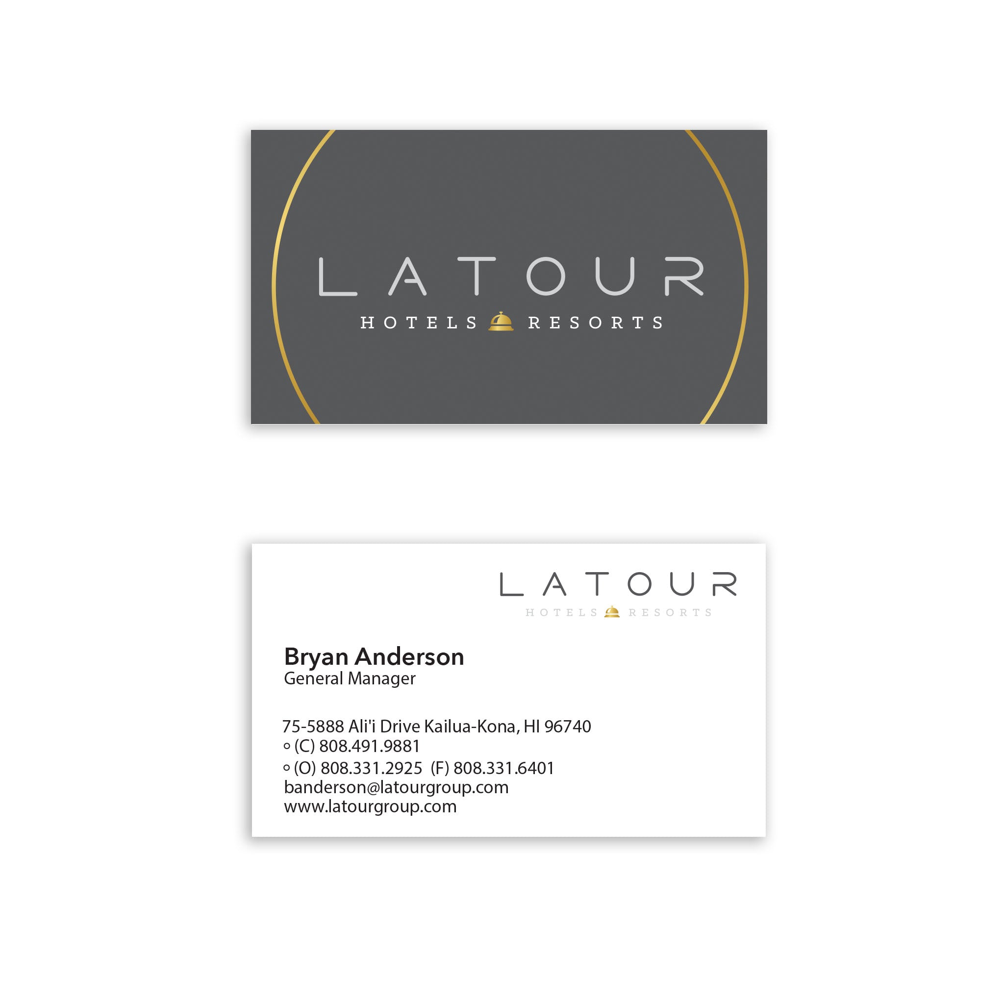 Latour Business Cards