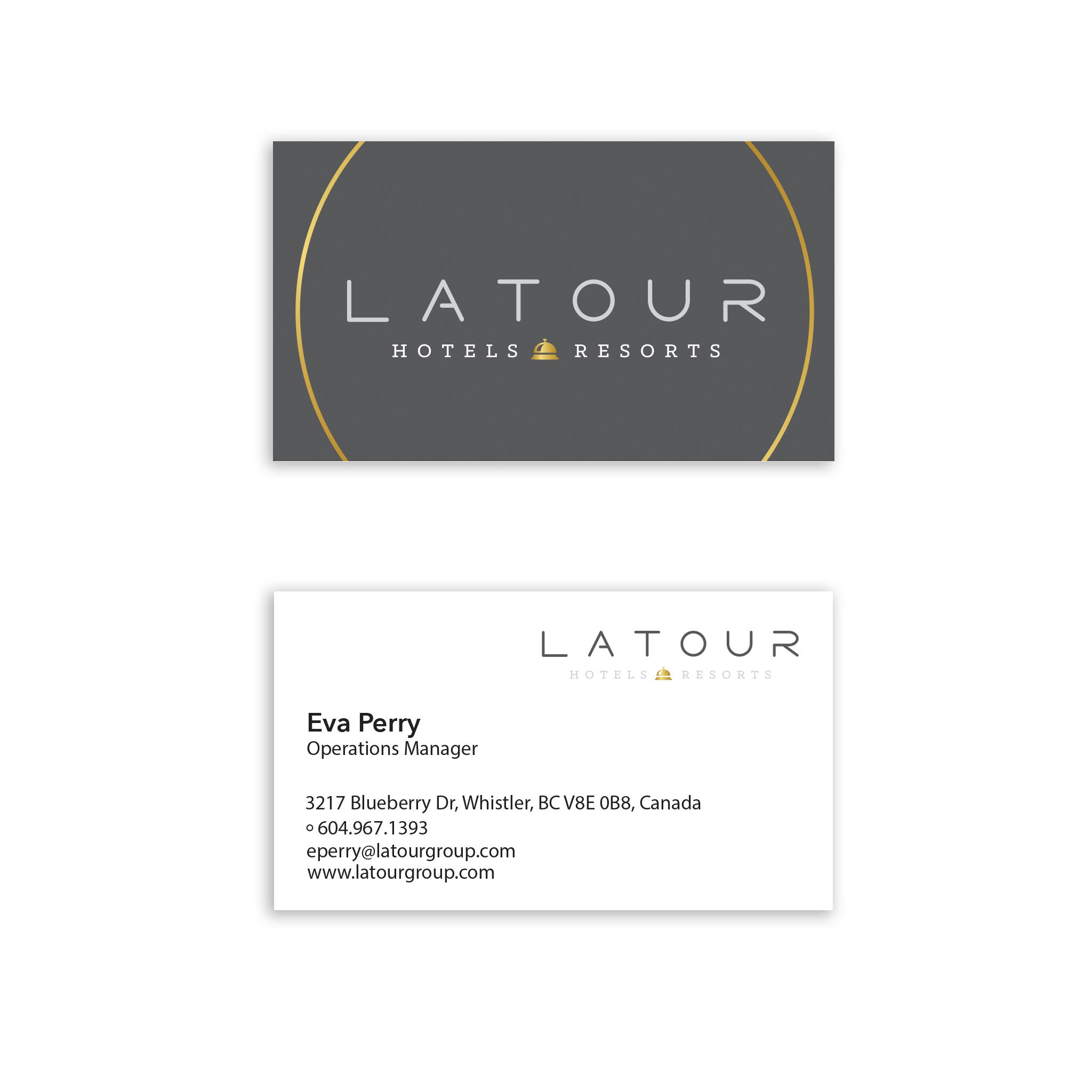 Latour Business Cards