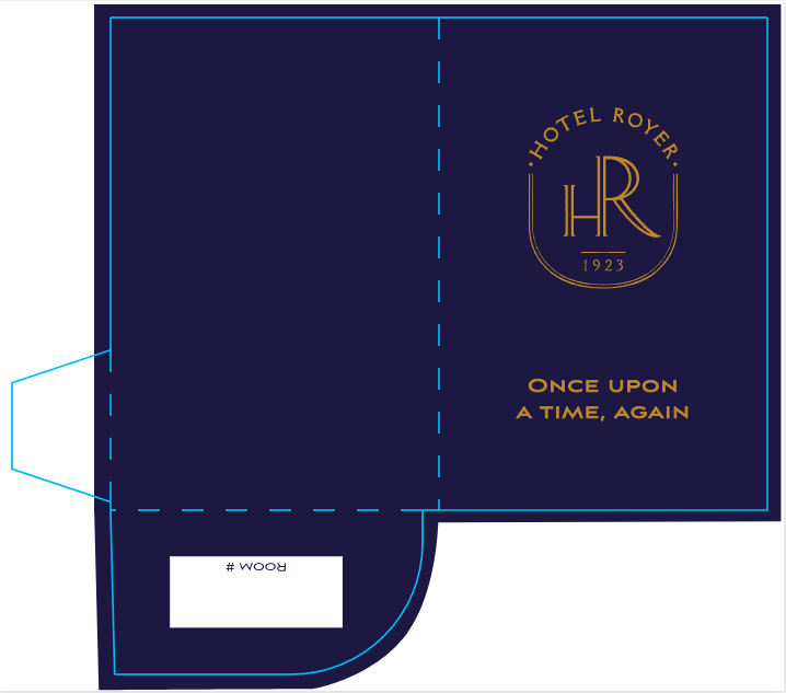 Icon Hospitality Hotel Royer Key Folders