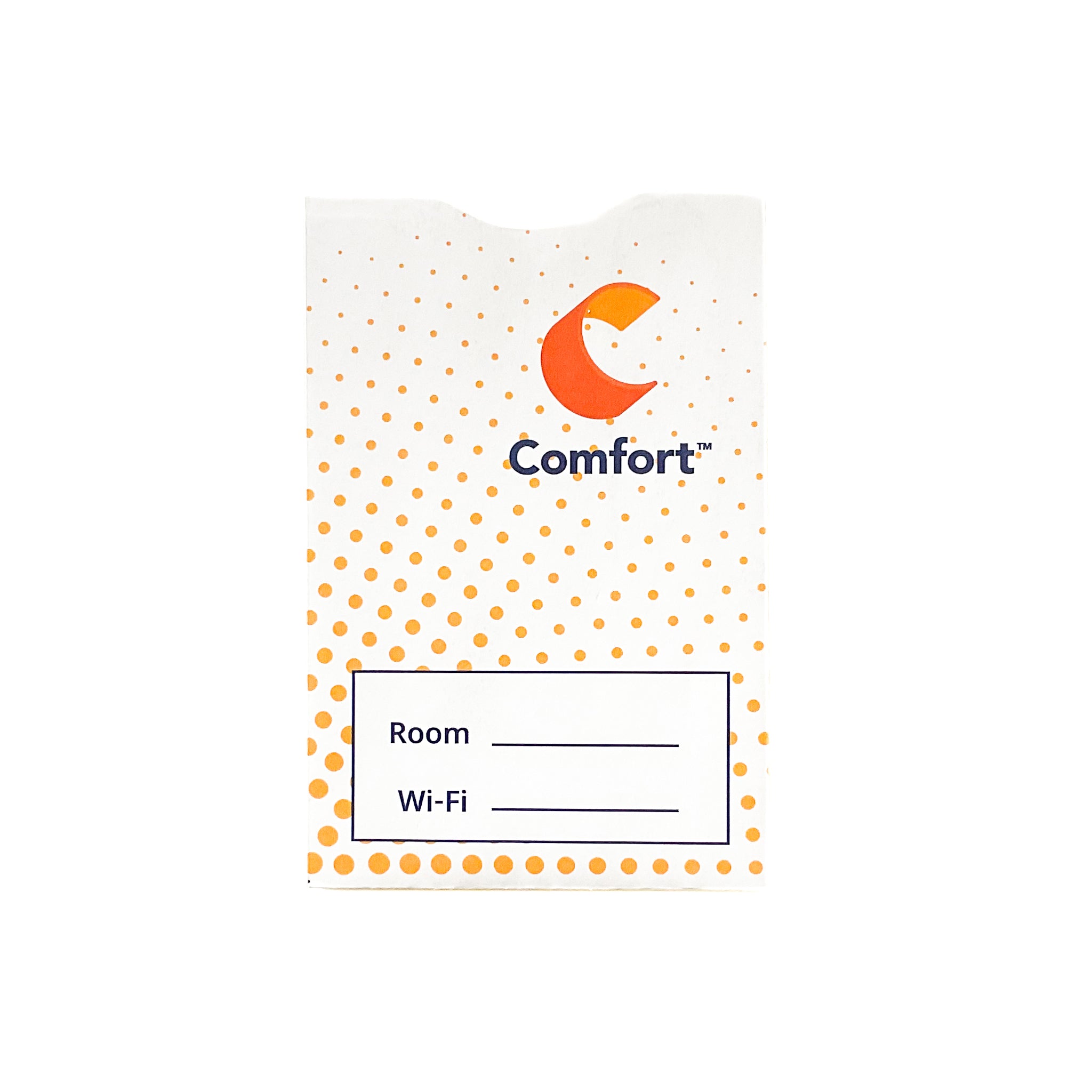 Comfort Inn® Key Sleeves - Box of 1,000 - Front Desk Supply
