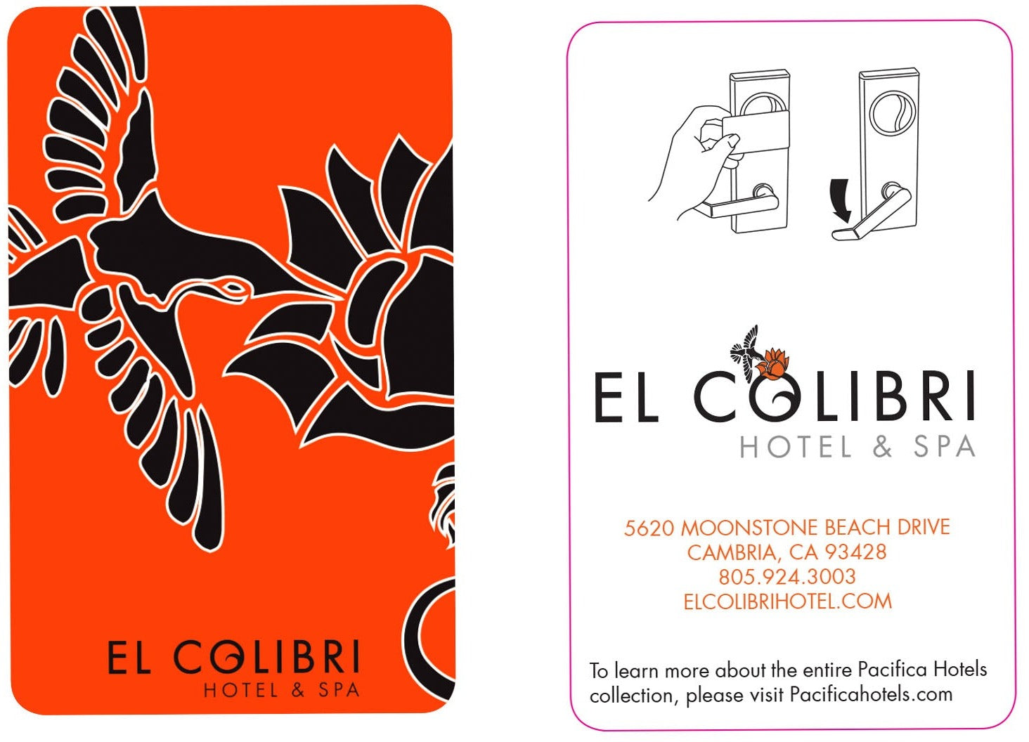 El Colibri RFID Keycard (500 cards per box / $330 per box)