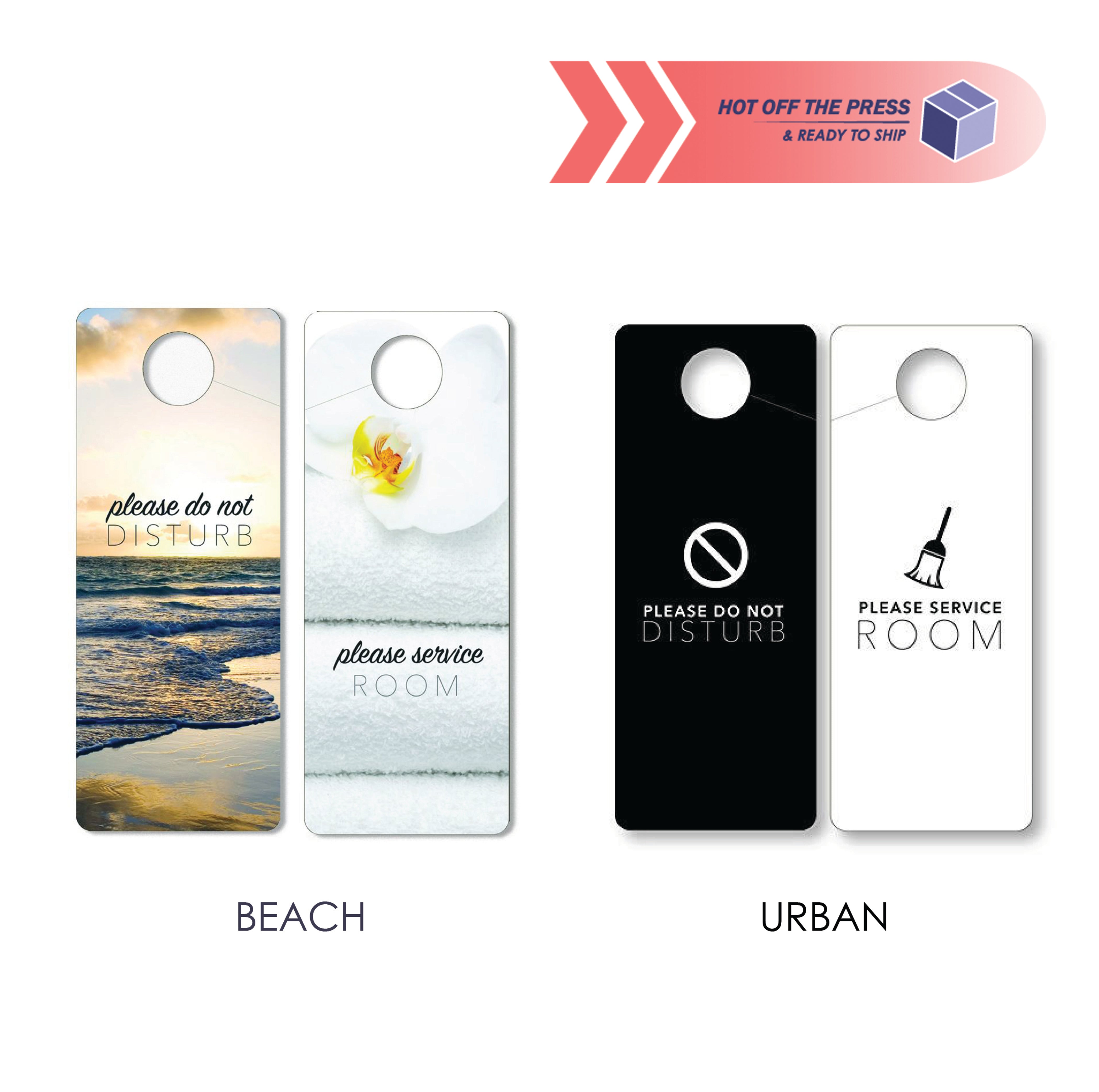 Generic Do Not Disturb Signs - Set of 250 - Front Desk Supply