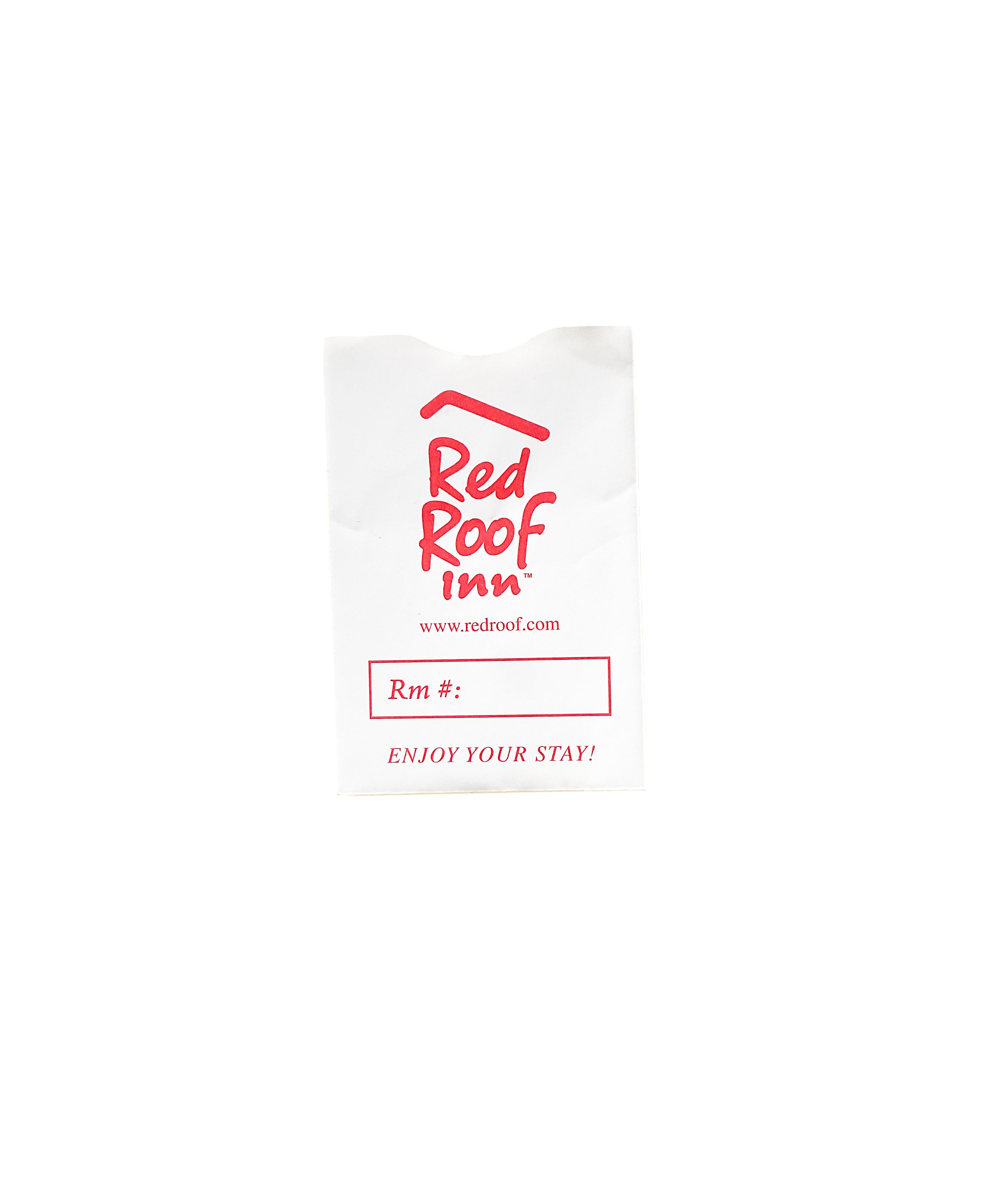 Red Roof ® Key Sleeves - Box of 1,000 - Front Desk Supply