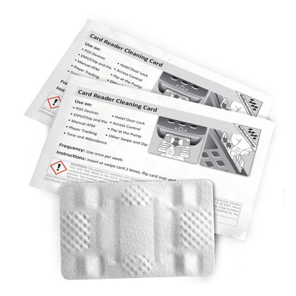 Waffletechnology® Card Reader Cleaners - Front Desk Supply