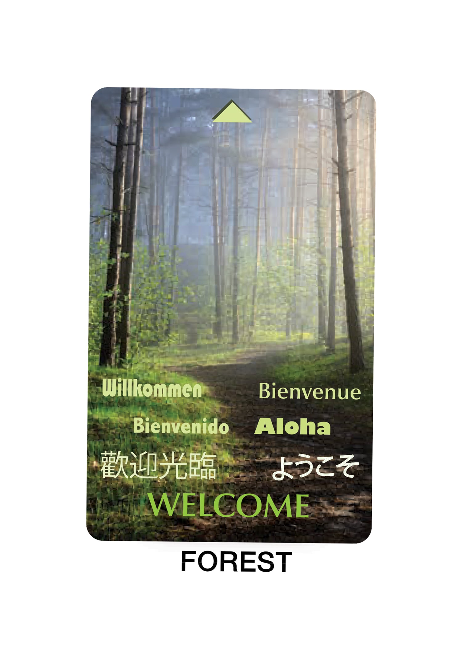 500 LoCo Magnetic Key Cards - Front Desk Supply