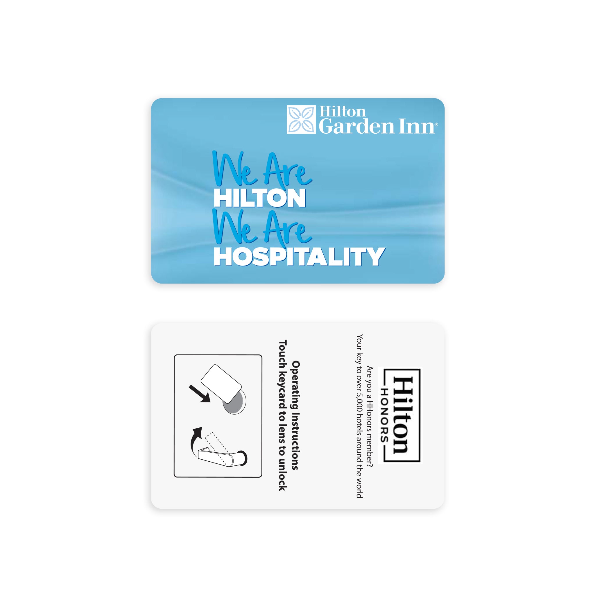 Hilton Garden Inn We Are RFID Key Cards (500 keys per box / $245 per box)