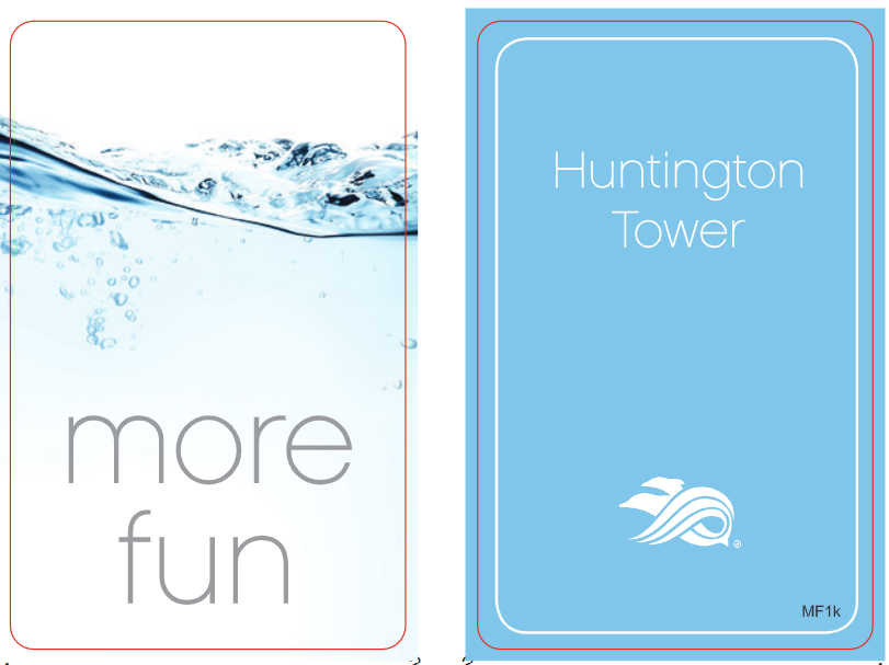 Hilton Huntington Beach Blue Tower ULC RFID Key Cards