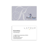 Kona Reef Business Card