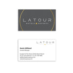 Latour Business Cards