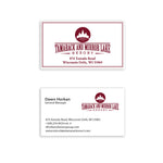 Tamarack Mirror Lake Business Card