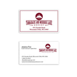 Tamarack Mirror Lake Business Card