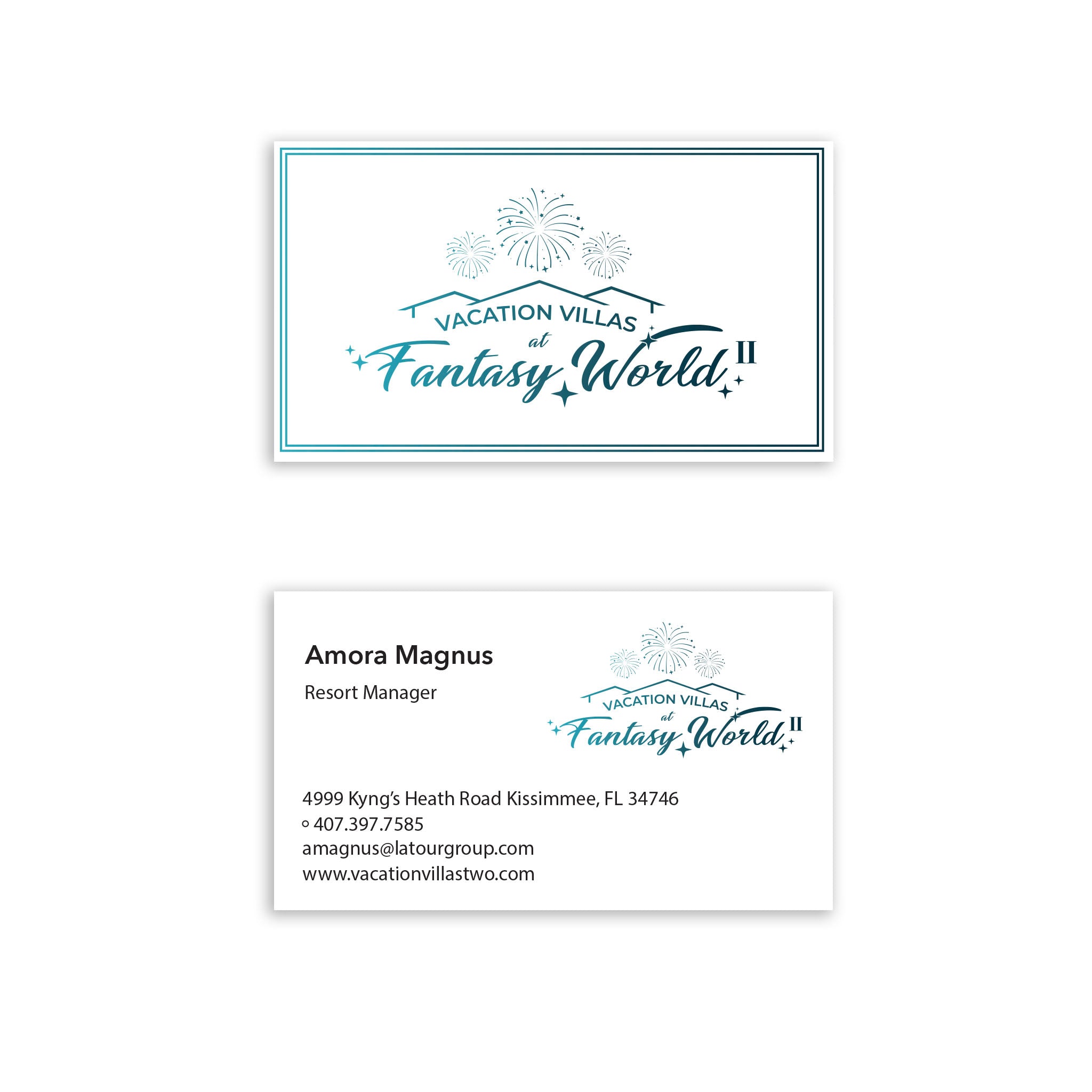 Vacation Villas II Business Card