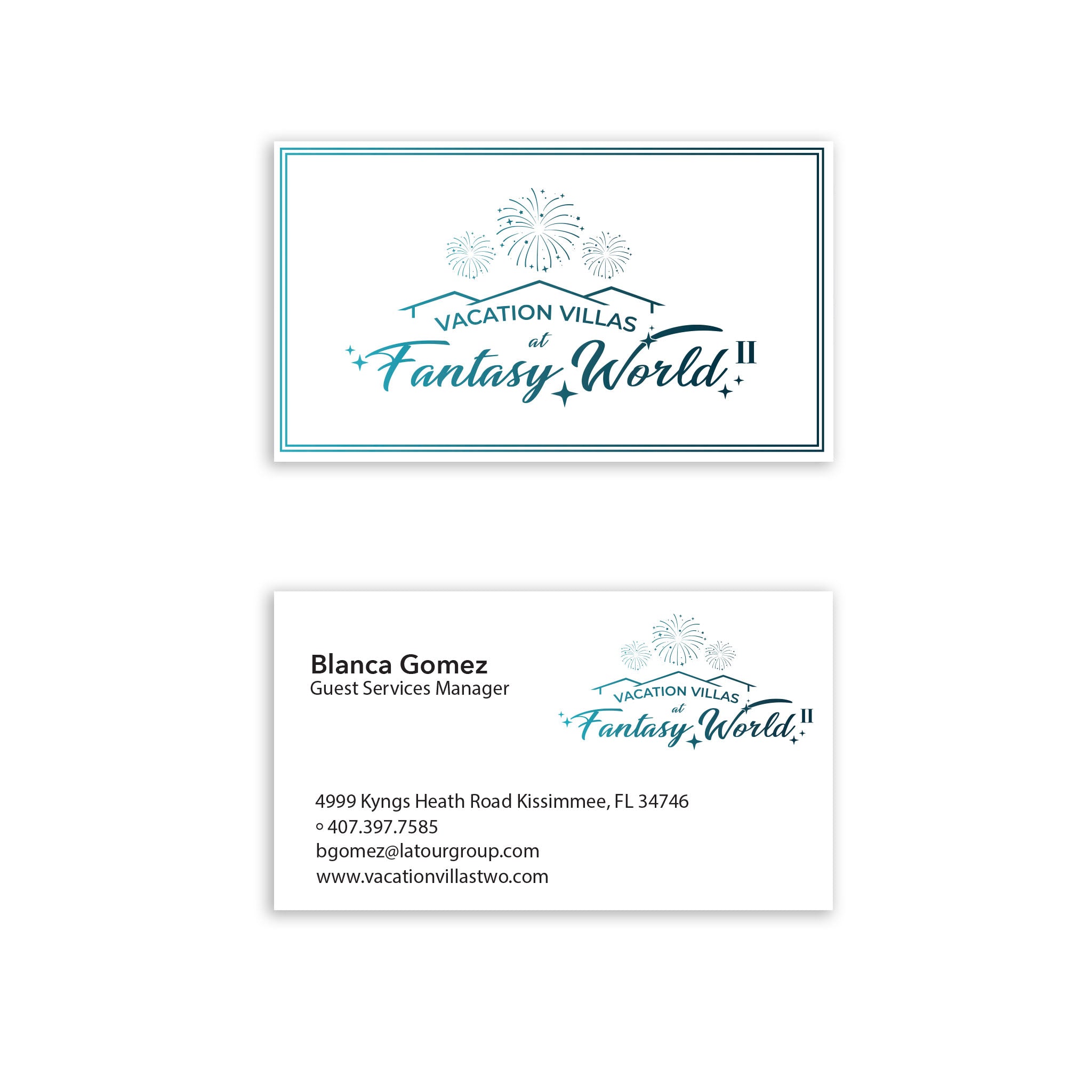 Vacation Villas II Business Card