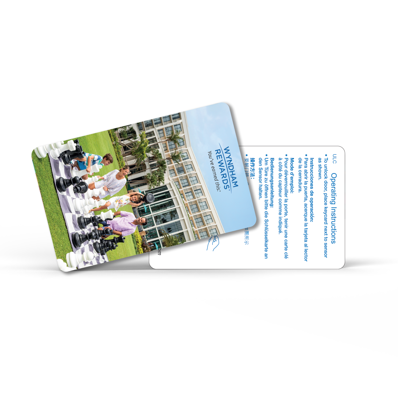 Wyndham Rewards VG 1K Key Cards(200 cards per box )