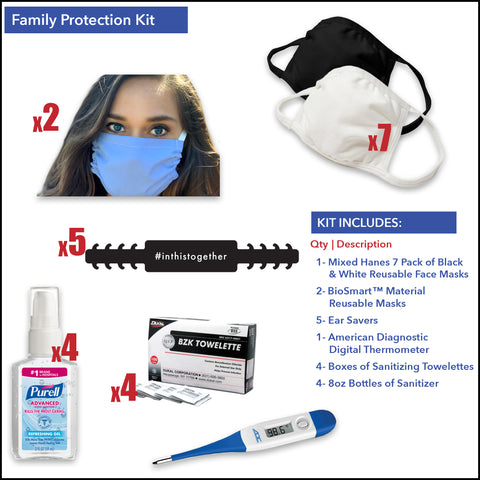Family Protection Kit - Front Desk Supply