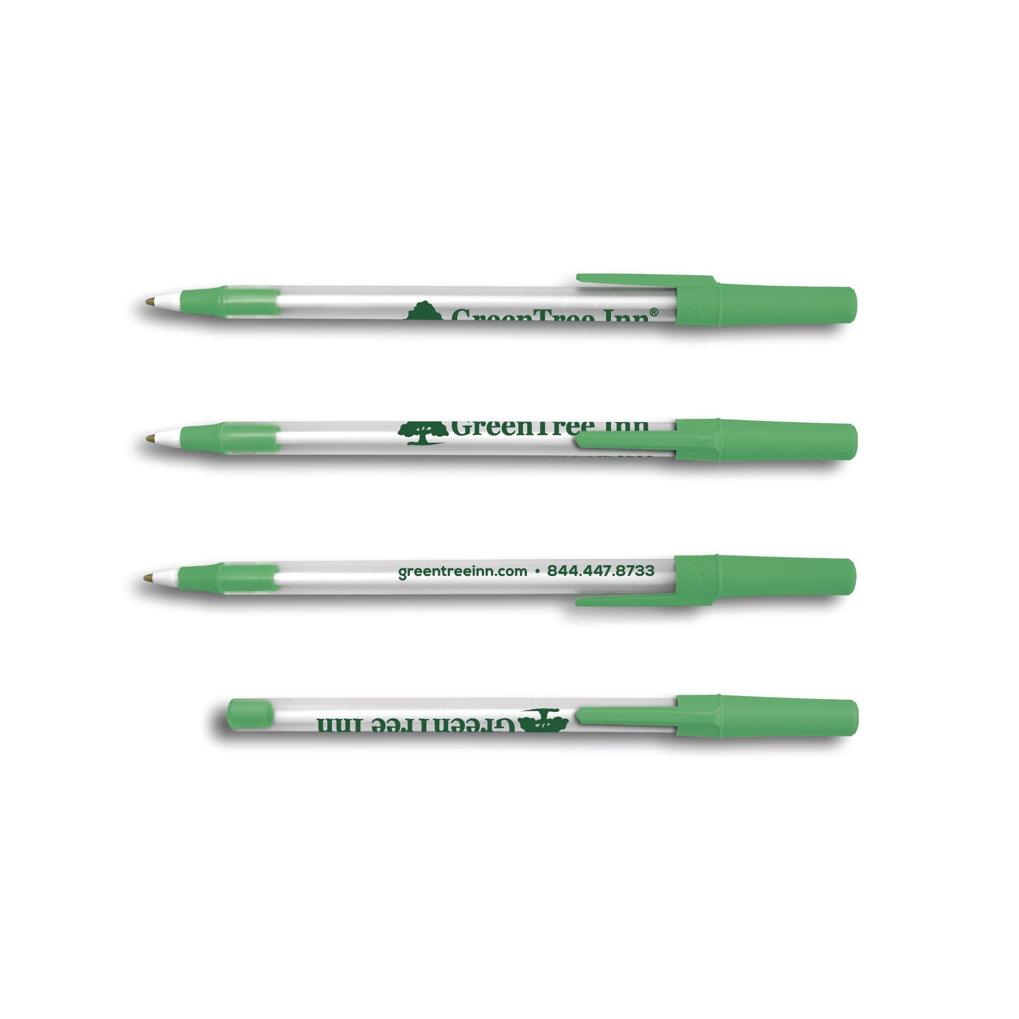 GreenTree Hospitality Custom Pens (500 pens per box / $70 per box) - Front Desk Supply