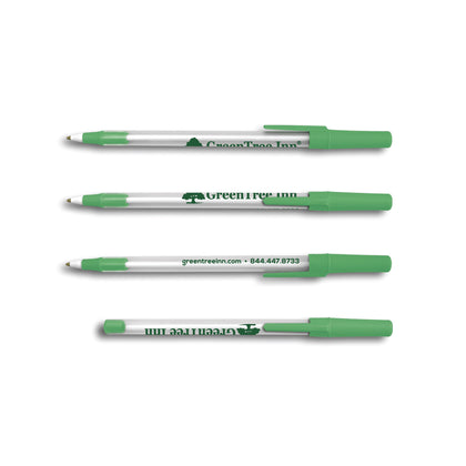 GreenTree Hospitality Custom Pens (500 pens per box / $70 per box) - Front Desk Supply