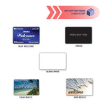 RFID MF1K Compatible Key Cards - Box of 500 - Front Desk Supply