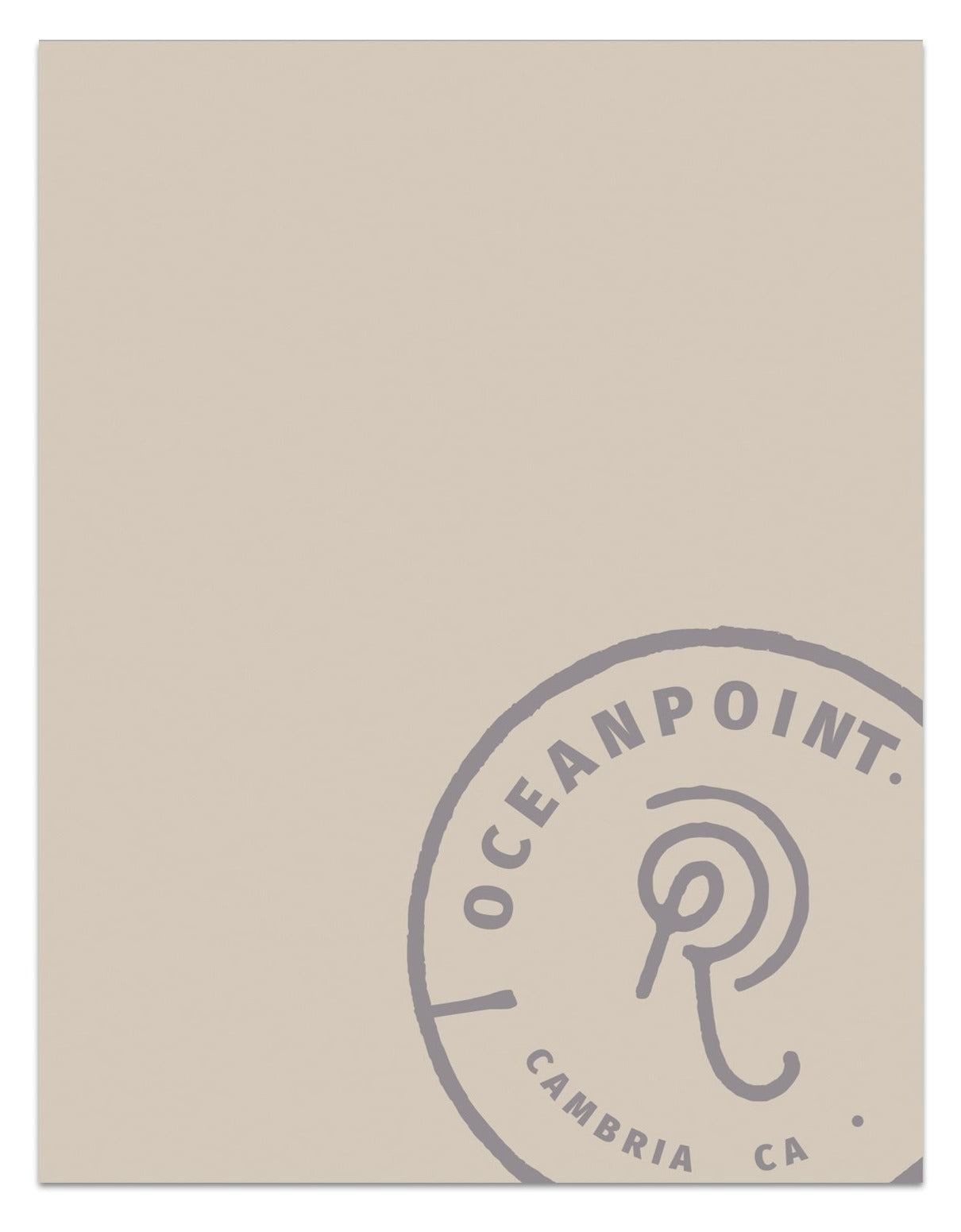 Oceanpoint Ranch Custom Notepads (500 Notepads per box / $140 per box)