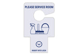 Lock Insert Style Do Not Disturb Signs - Set of 50 - Front Desk Supply
