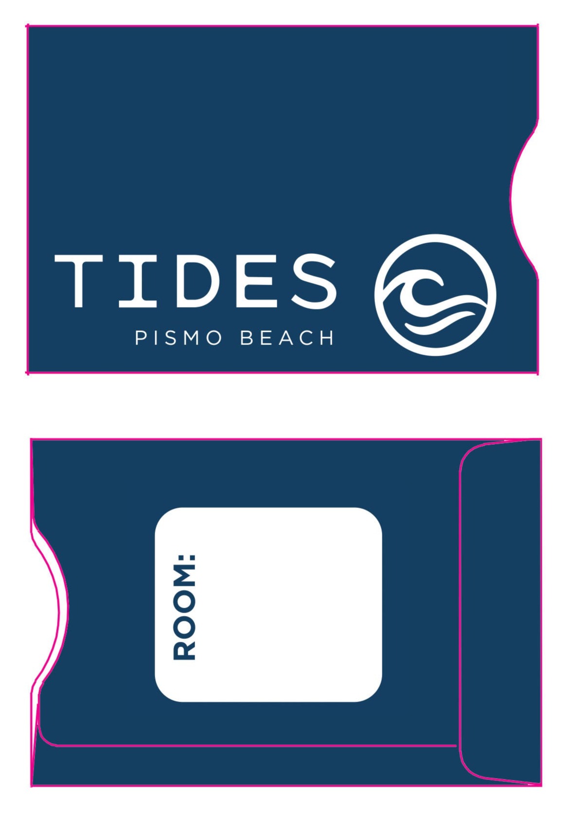 Tides Inn Key Sleeves (1000 sleeves per box / $70 per box)